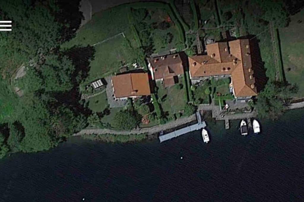 Villa Giardino Con Pontile Sul Lago D'Orta In Riva Orta San Giulio Exterior foto